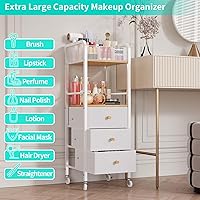 HapiRm Rolling Makeup Cart Organizer — image 6