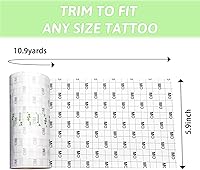 MO MOLONG Tattoo Aftercare Bandage 5.9 Inch x 10.9 Yard — image 2