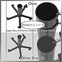 Saloniture Aluminum Salon Instrument Tray with Rolling Base — image 4