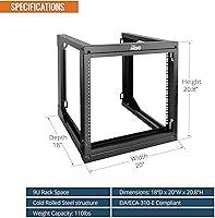 Tecmojo 9U Wall Mount Rack — image 2