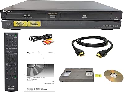 Sony RDR-VX VHS to DVD Recorder VCR Combo
