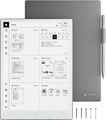 VIWOODS AiPaper 10.65″ AI E Ink Tablet