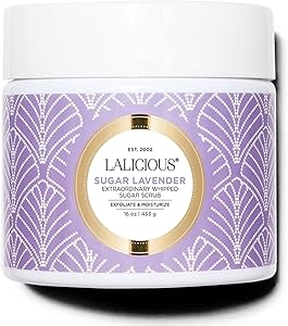 LALICIOUS Sugar Lavender Sugar Scrub 16oz