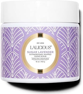 LALICIOUS Sugar Lavender Sugar Scrub 16oz