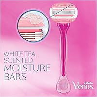 Gillette Venus ComfortGlide White Tea Scented Women's Disposable Razors, 4 Count — image 8