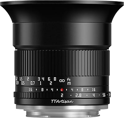 TTArtisan 10mm F2 APS-C Ultra-Wide Camera Lens