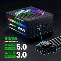 GAMEMAX RGB-1300 1300W Power Supply — image 4