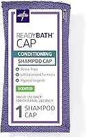 Medline ReadyBath Scented Rinse-Free Shampoo Cap with Conditioner, 30 Count — image 1