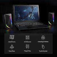 Redragon GS510 RGB Desktop Speakers — image 3