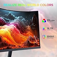 KOORUI 24-inch Curved Monitor 100Hz FHD — image 3