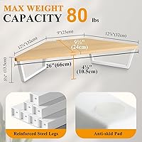 TEAMIX 26-inch Triangle Monitor Stand Riser — image 4