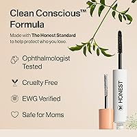 Honest Beauty 2-in-1 Extreme Length Clean Mascara + Lash Primer, Black, 0.27 fl oz — image 5