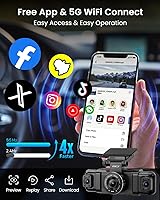 IIWEY N5 4-Channel Dash Cam 360° View — image 6