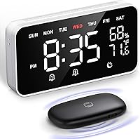 Dekala Bed Shaker Loud Alarm Clock — image 1