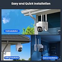 xmartO DY3034 Auto-Track 3MP WiFi PTZ Security Camera — image 6