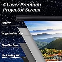 FRAYSCENT 120 Inch Motorized Projector Screen 4:3 — image 5