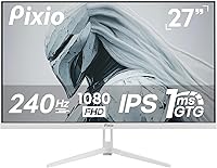 Pixio PX279 Wave White 27-inch 240Hz Gaming Monitor — image 1