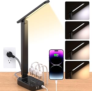 One Beat LED Desk Lamp with Power Strip Review