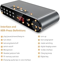 Antimi Bluetooth FM Radio MP3 Player Portable Speaker — image 4