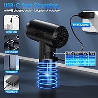 KOPIDOE VC016 Compressed Air Duster & Car Vacuum Cleaner — image 8