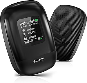 SCHOK 4G LTE Portable WiFi Hotspot Review