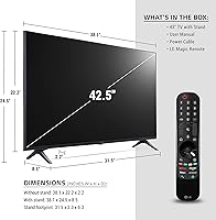 LG 80 Series 43-inch 4K UHD Smart TV (43UP8000, 2021) — image 3