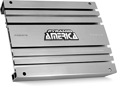 Pyramid PB3818 5000W 2-Channel Car Stereo Amplifier