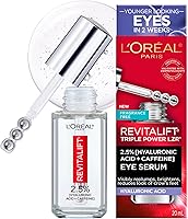 L'Oreal Paris Revitalift Derm Intensives Hyaluronic Acid + Caffeine Hydrating Eye Serum 0.67 Fl. Oz. — image 2