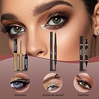 MONRUEVT Makeup Kit for Teens and Women, 18-Color Eyeshadow Palette, Lipgloss, Mascara, Concealer, Full Set — image 4