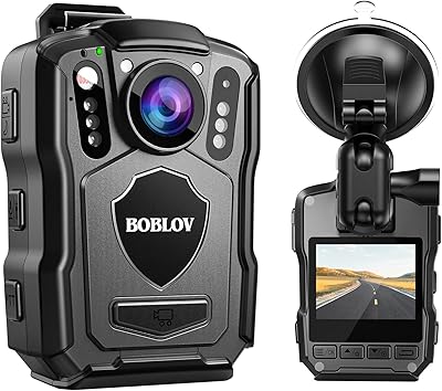 BOBLOV M5 2K Police Body Camera 256GB