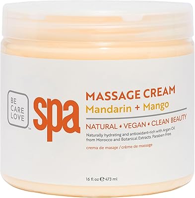 BCL SPA Mandarin + Mango Massage Cream 16oz
