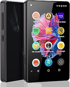 Luoran M4B-C Bluetooth MP3 Player with Spotify, 8GB Storage Review