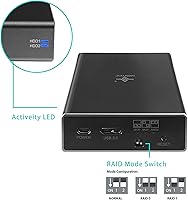 Vantec Nexstar GX USB 3.0 Dual 2.5″ SATA SSD/HDD RAID Enclosure — image 3