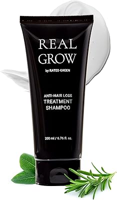 Rated Green Real Grow Anti Hair Loss Treatment Shampoo 6.76 fl oz