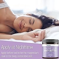 Magnum Solace Magnesium Body Butter with Lavender, 8oz — image 4