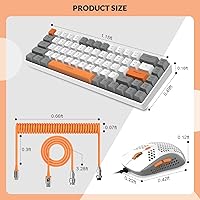 ZIYOU LANG RK-T8PR0 65% Mechanical Gaming Keyboard and Mouse Combo — image 8