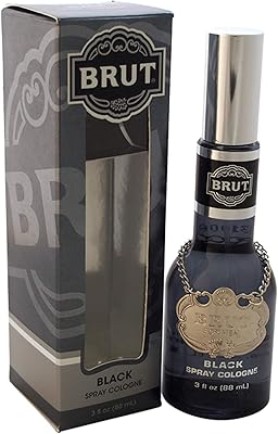 Brut Black by Fabergé Eau de Cologne Spray, 3 oz