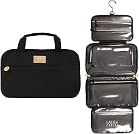 Laura Geller Quilted Folding Travel Makeup Bag - Black — image 2