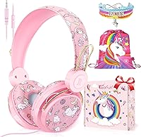 QearFun Sparkly Unicorn Headphones for Girls — image 1