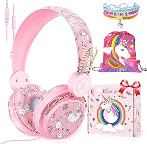 QearFun Sparkly Unicorn Headphones for Girls Review