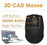 ELECOM M-CAD01DBBK Wireless 3D-CAD Mouse — image 2