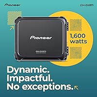Pioneer GM-DX871 1600W Class D Monoblock Amplifier — image 2