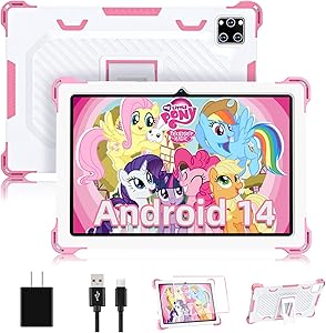 YATIOM 10.1-inch Kids Tablet, Android 14, 10GB RAM, 64GB Storage Review
