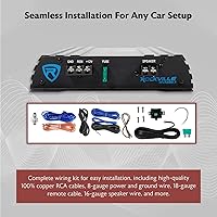 Rockville RV12.1C 12″ Subwoofer Enclosure with Amplifier Kit — image 8