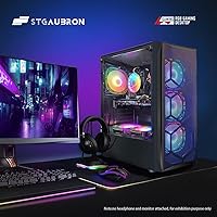 STGAubron Gaming PC Desktop, Intel Core i7 8th Gen, Radeon RX 580 8GB, 16GB RAM, 1TB SSD — image 4