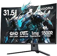 KOORUI 32-inch Curved Gaming Monitor — image 1
