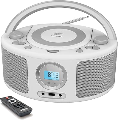 WIITHINK Portable CD Player Boombox WTB-791