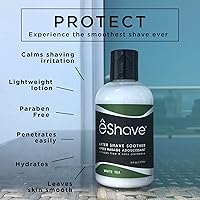 eShave Luxury After Shave Balm for Men, White Tea 6oz — image 5