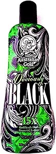 Australian Gold Deviously Black 45X Dark Bronzer Lotion 8.5oz Review