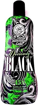 Australian Gold Deviously Black 45X Dark Bronzer Lotion 8.5oz